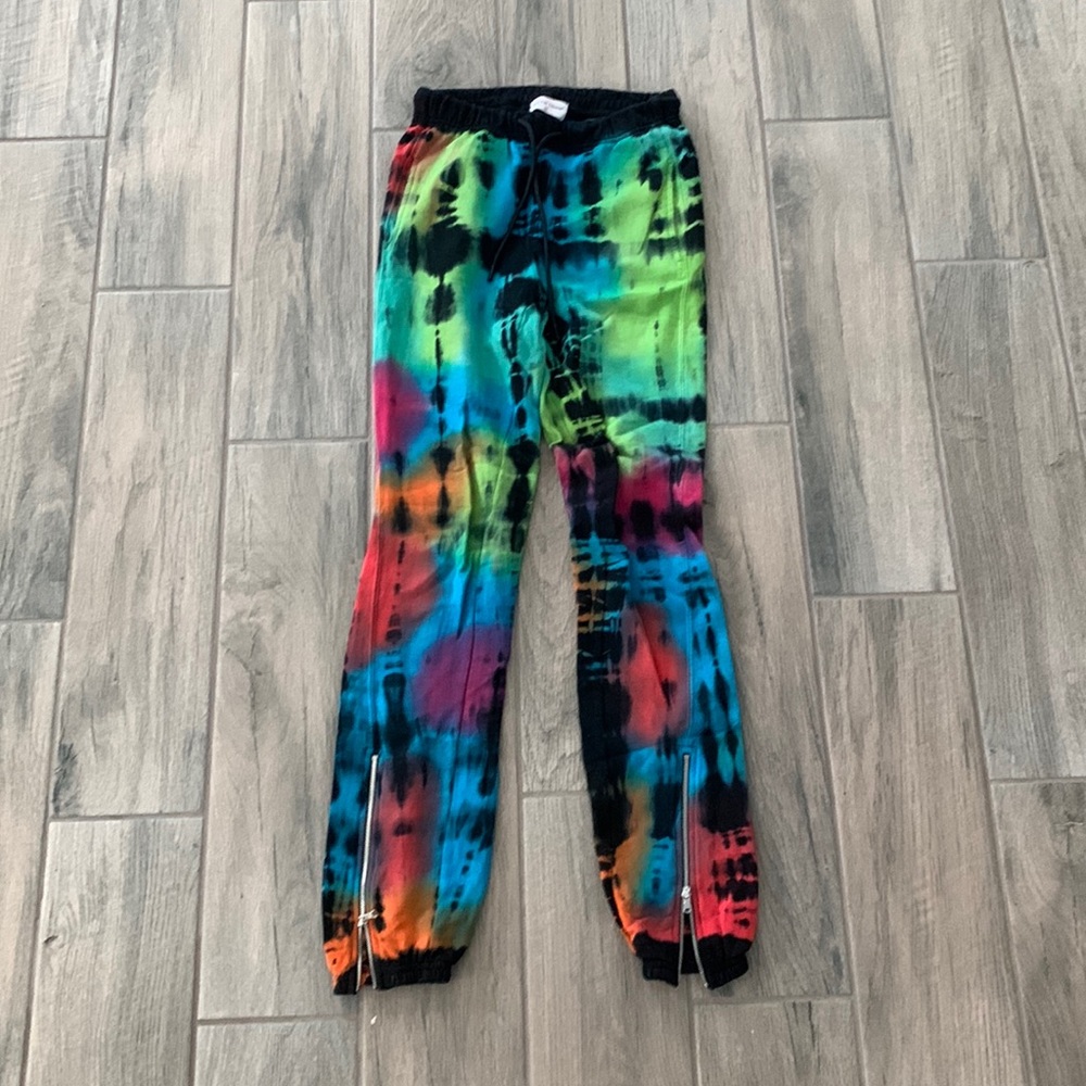 Cotton Citizen Neon Tie-Dye Track Pants